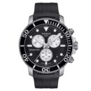 Tissot Chronograph Watch SEASTAR 1000 Black Rubber - T1204171705100